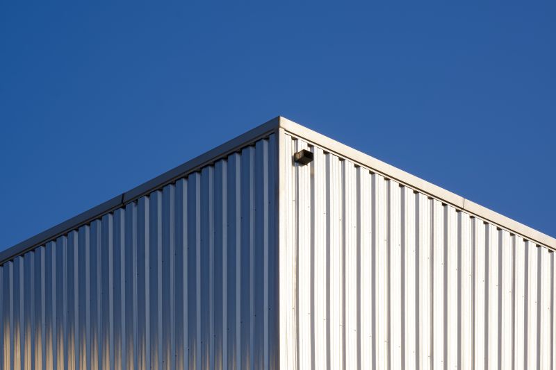 Corrugated Metal Siding Repair detail